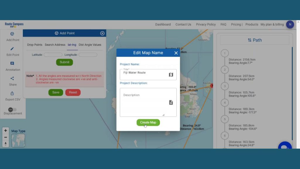 Plan Efficient Water Navigation Routes with Route compass