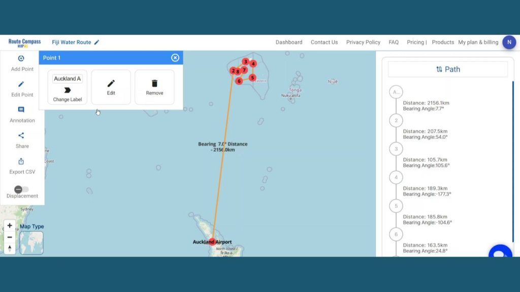 Plan Efficient Water Navigation Routes with Route compass