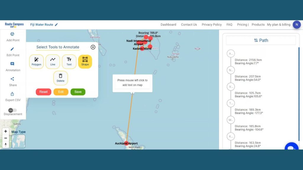 Plan Efficient Water Navigation Routes with Route compass
