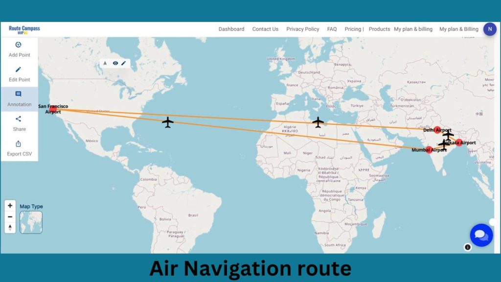 Navigating the Skies Using Route Compass