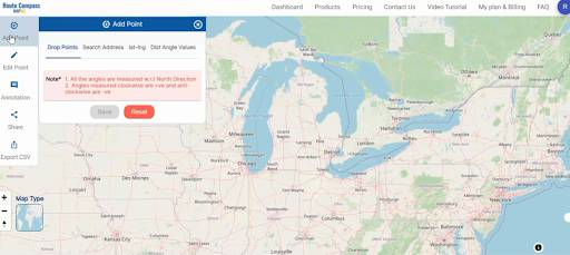 Creating Cross-Country Routes by Distance and Bearing Angle: adding waypoints