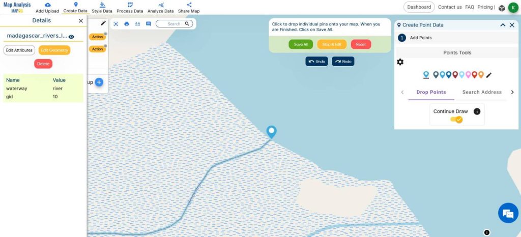 Extracting Drainage Network and Creating Maps