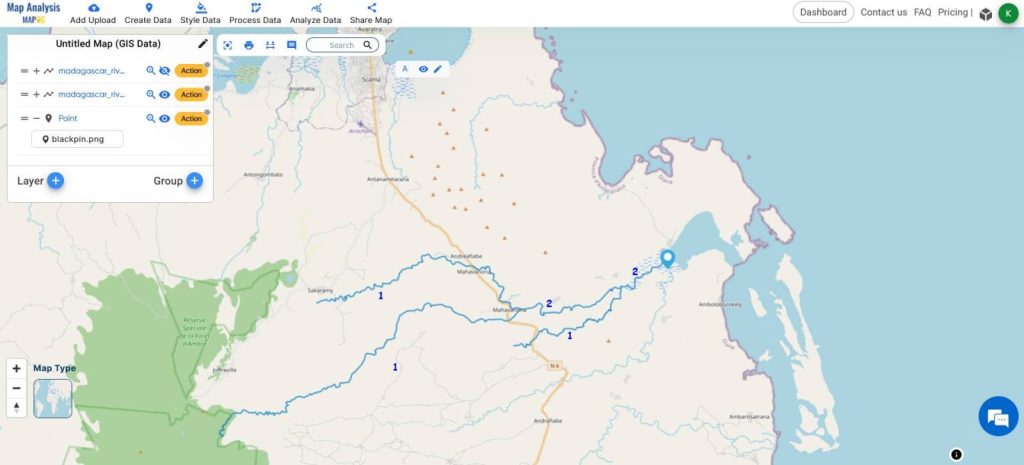 Extracting Drainage Network and Creating Maps