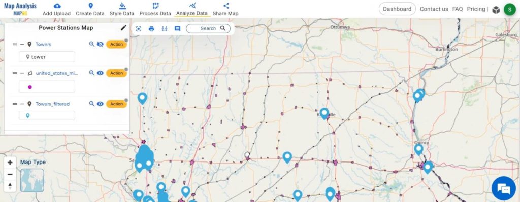 Creating Energy Maps: Unpowered Settlements: Visualise Data