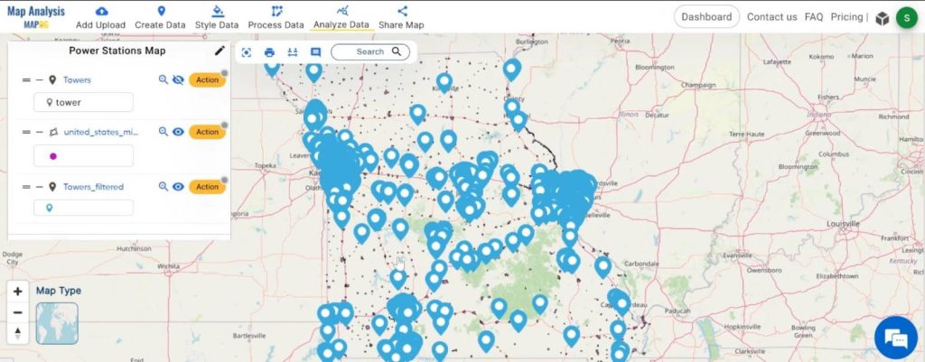 Creating Energy Maps: Unpowered Settlements: Final Result