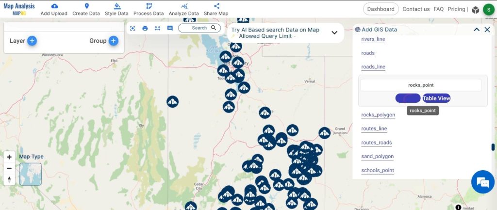 Creating Mountain Disaster Rescue Network: A GIS Approach: Add the layers