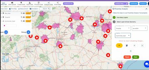 Creating Connectivity: A Spatial Analysis of Urban Accessibility : Proximity Analysis