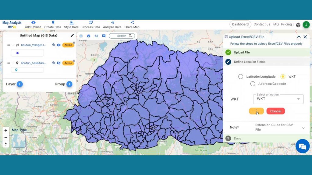 Hospital Accessibility Analysis with MAPOG