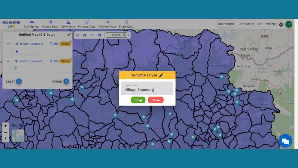 Hospital Accessibility Analysis with MAPOG