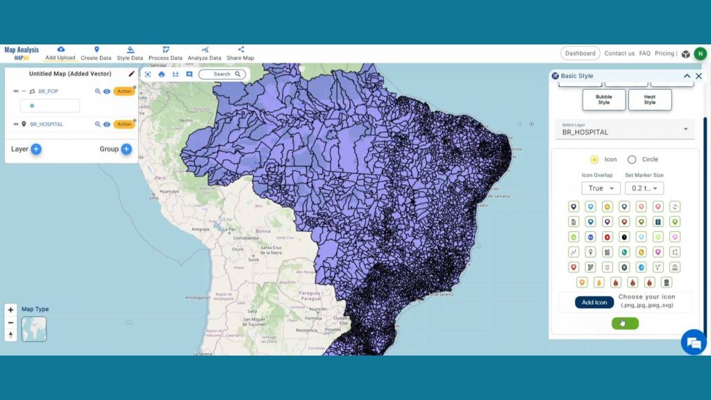 Hospital Facility Analysis with Population Data