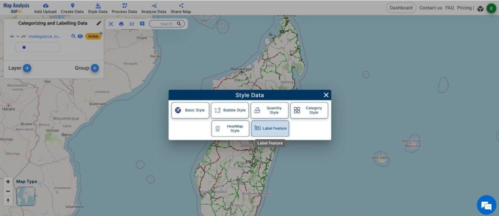 Categorizing and Labeling Road Networks for Accurate Road Maps 