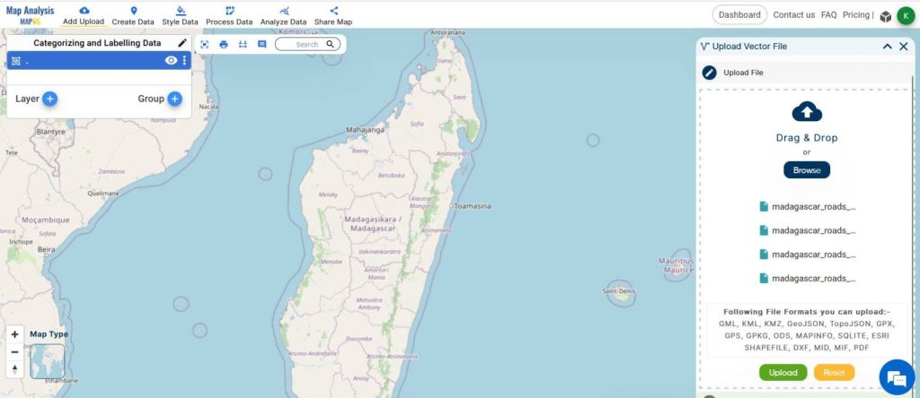 Categorizing and Labeling Road Networks for Accurate Road Maps 