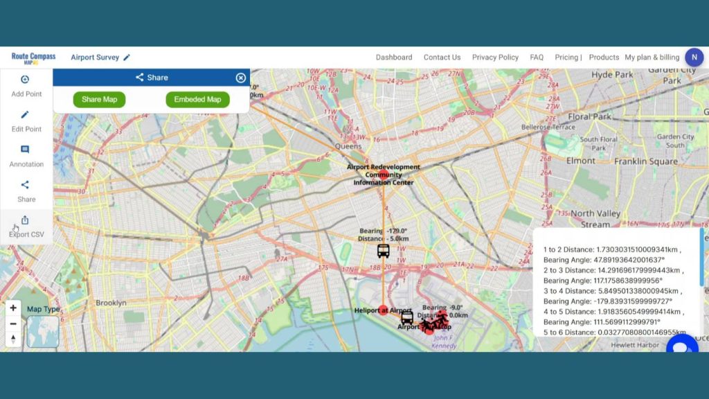 Simplifying Transfer Service to Airport: Using Route Compass Tool