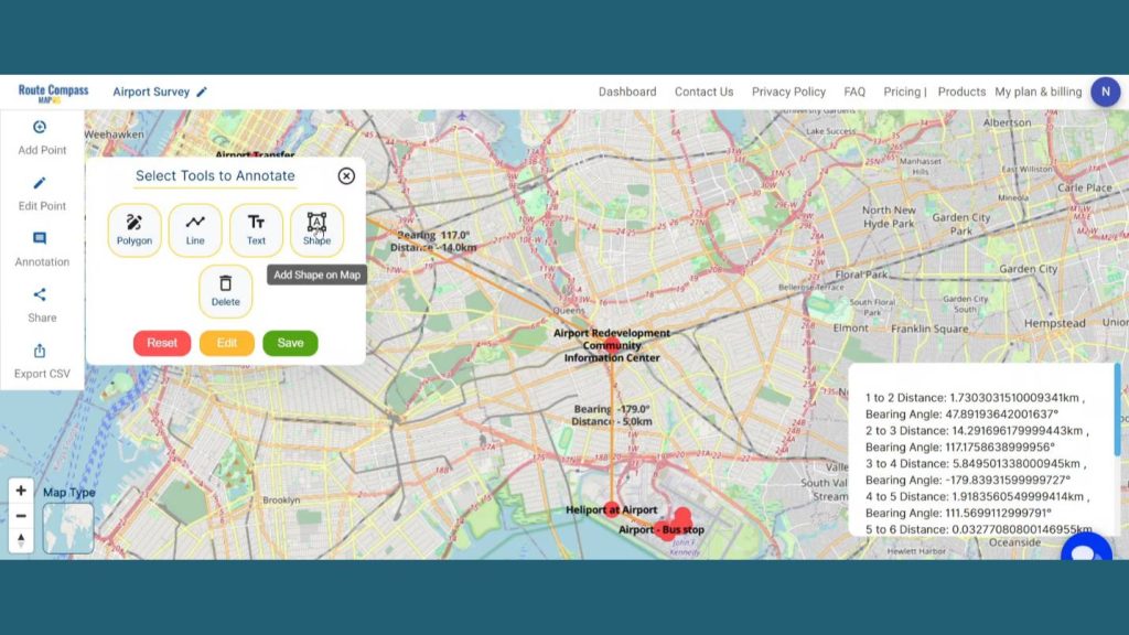 Simplifying Transfer Service to Airport: Using Route Compass Tool