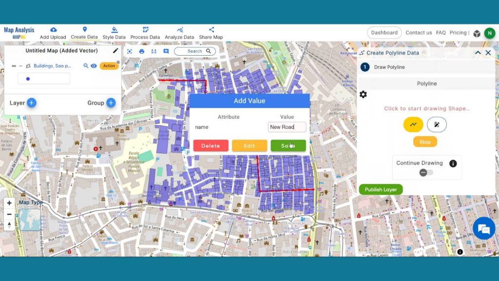 Pinpointing Impact Zones for Future Road Project with MAPOG