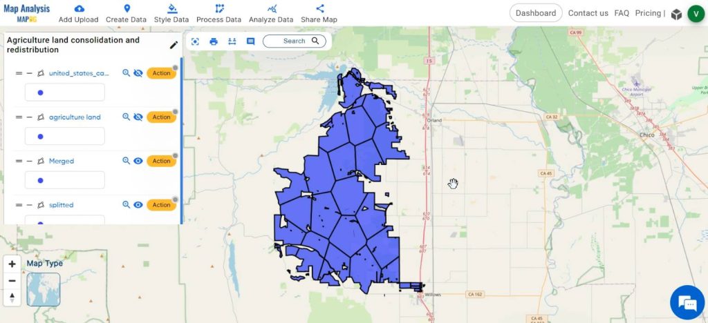 Final output- Mapping for Equitable Agricultural Land Redistribution