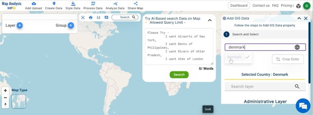 Mapping Recycle Centres Near Landfill