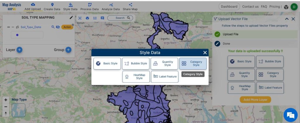 Soil Diversity Unveiled: A Map Journey