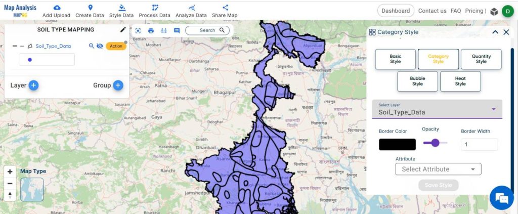 Soil Diversity Unveiled: A Map Journey