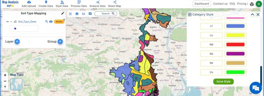 Soil Diversity Unveiled: A Map Journey