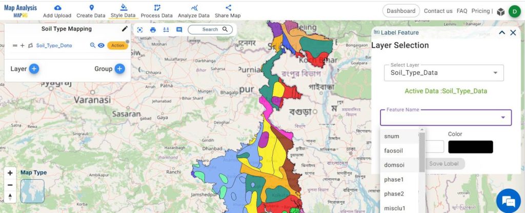 Soil Diversity Unveiled: A Map Journey