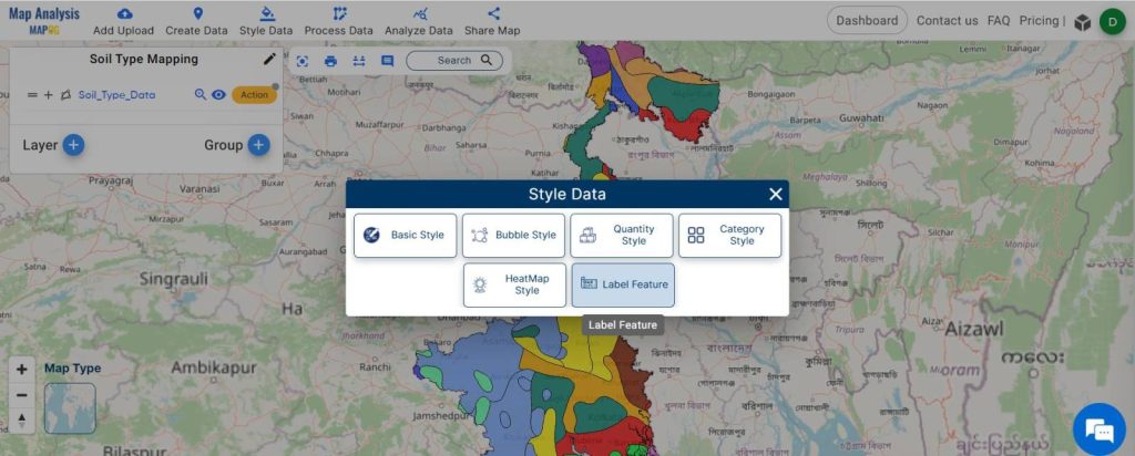 Soil Diversity Unveiled: A Map Journey