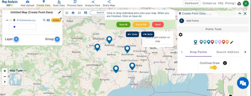 E-commerce Delivery Network Strategy Mapping