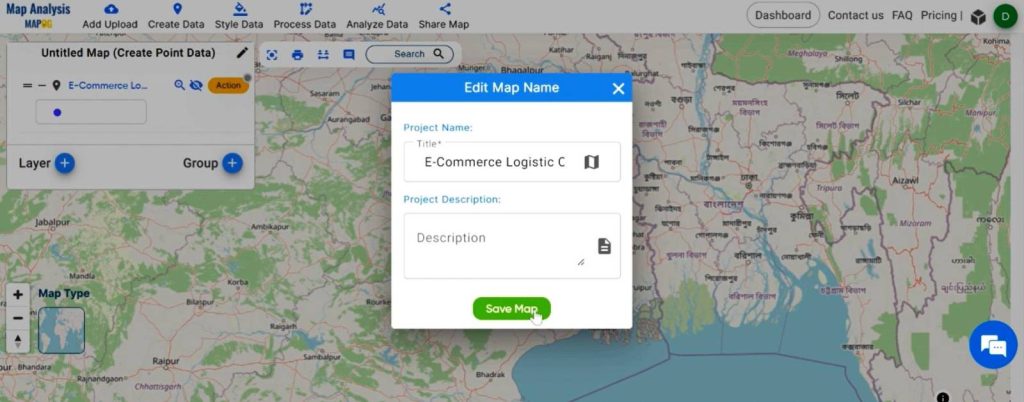 E-commerce Delivery Network Strategy Mapping