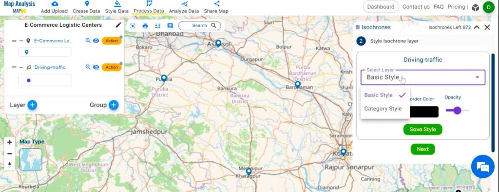 E-commerce Delivery Network Strategy Mapping