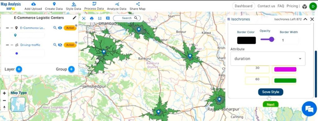 E-commerce Delivery Network Strategy Mapping