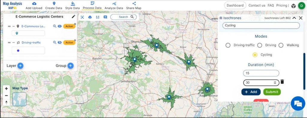 E-commerce Delivery Network Strategy Mapping