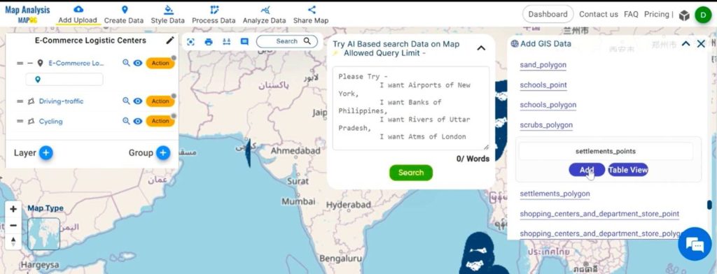 E-commerce Delivery Network Strategy Mapping