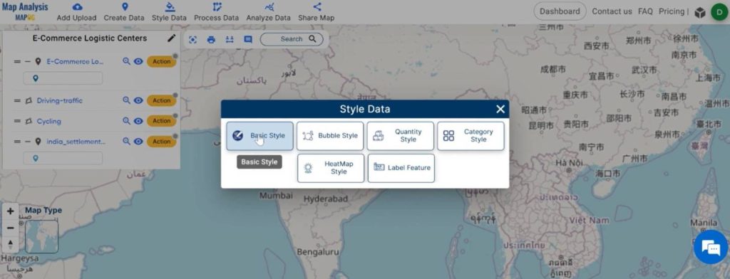 E-commerce Delivery Network Strategy Mapping