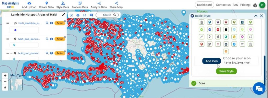 Create a Map for Landslide Mitigation and Rapid Response