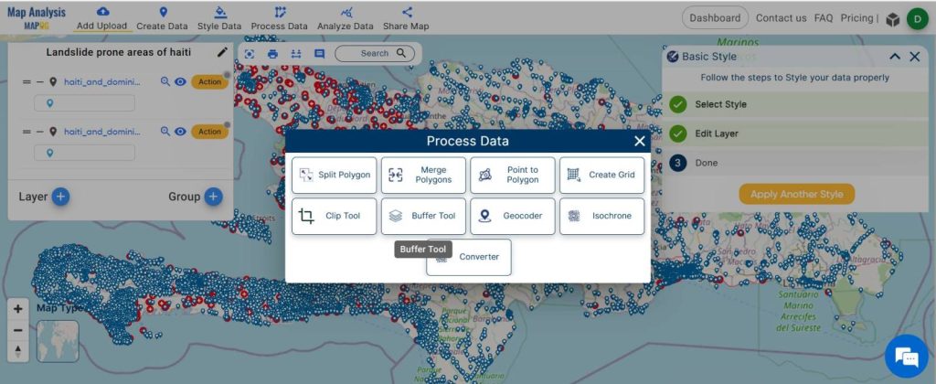 Create a Map for Landslide Mitigation and Rapid Response