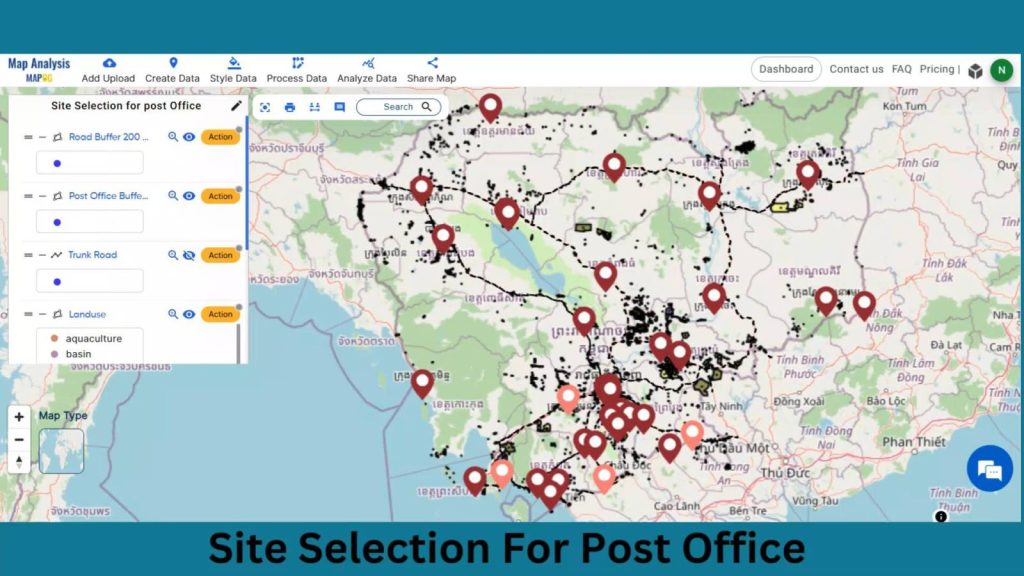 The Post Office's Appropriate Site Selection Using MAPOG