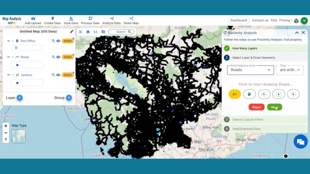 Appropriate Post Office Site Selection Using MAPOG