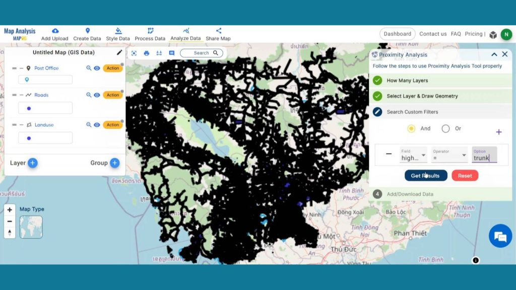 Appropriate Post Office Site Selection Using MAPOG