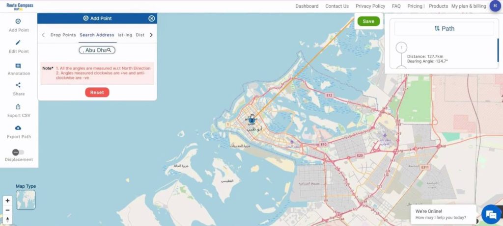 Create a Map for a Cruise Route using MAPOG Route Compass