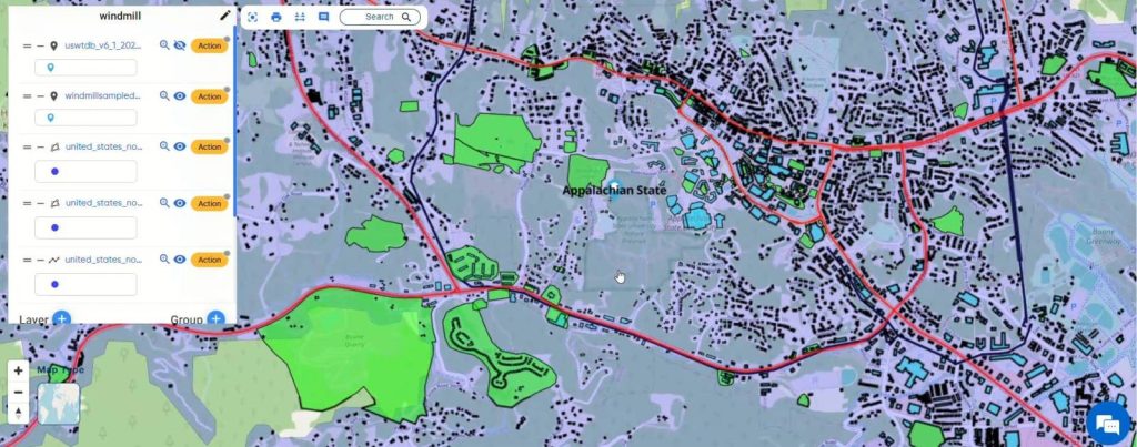 Result-Selecting Windmill Sites Based on Key Factors