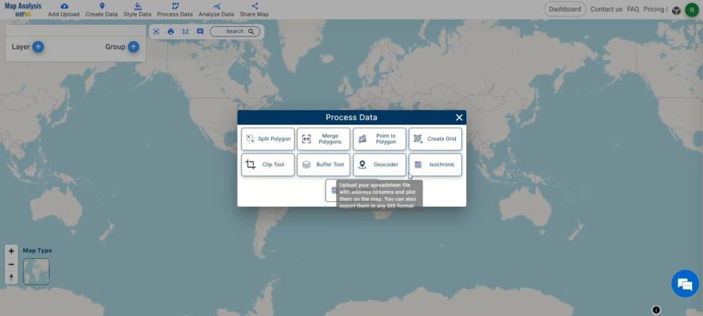 Geocoder Tool-Convert addresses or place names into geographic coordinates for spatial analysis and visualization