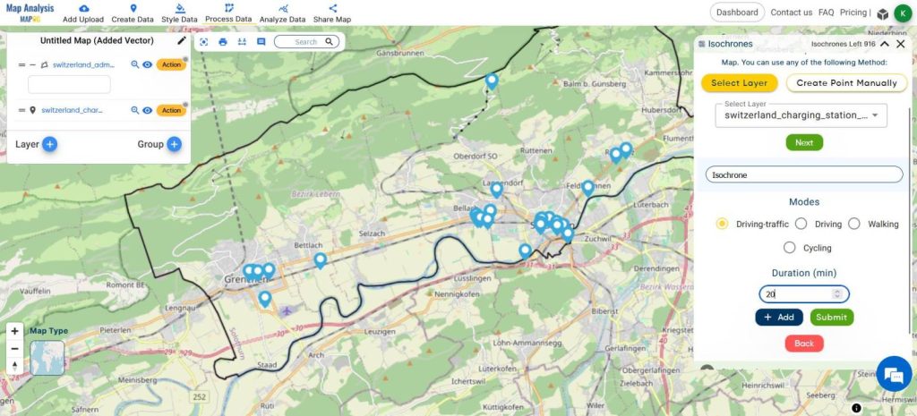 Nearest Charging Stations