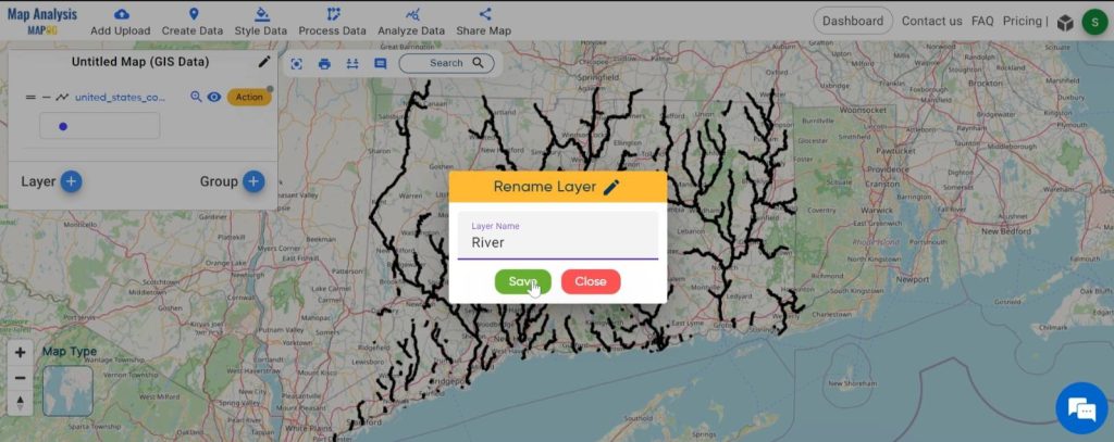 Creating River Diversity: A Category Style Analysis: Layer name