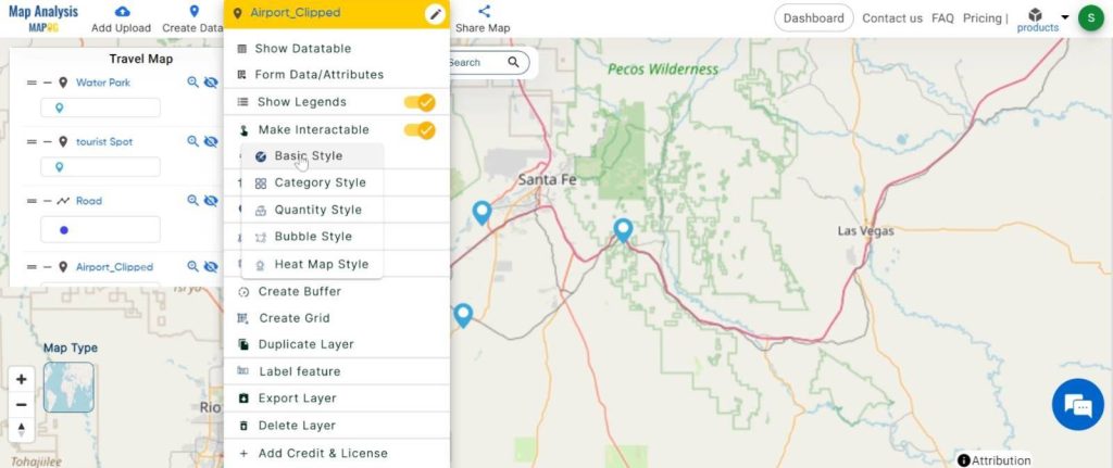 The Travel Map: Navigate Your Journeys: basic style