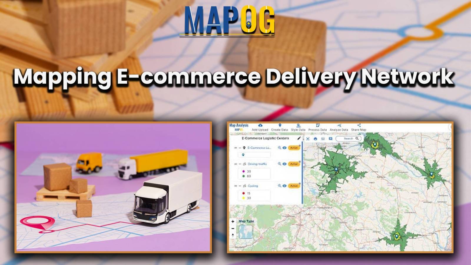 E- commerce delivery network
