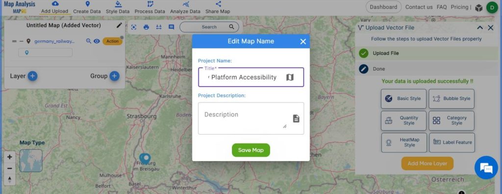 Utilizing Isochrones for railway platform accessibility