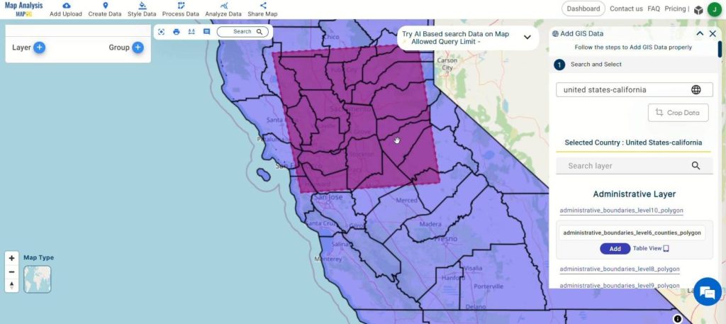 Administrative Boundary Selection and Data Preparation