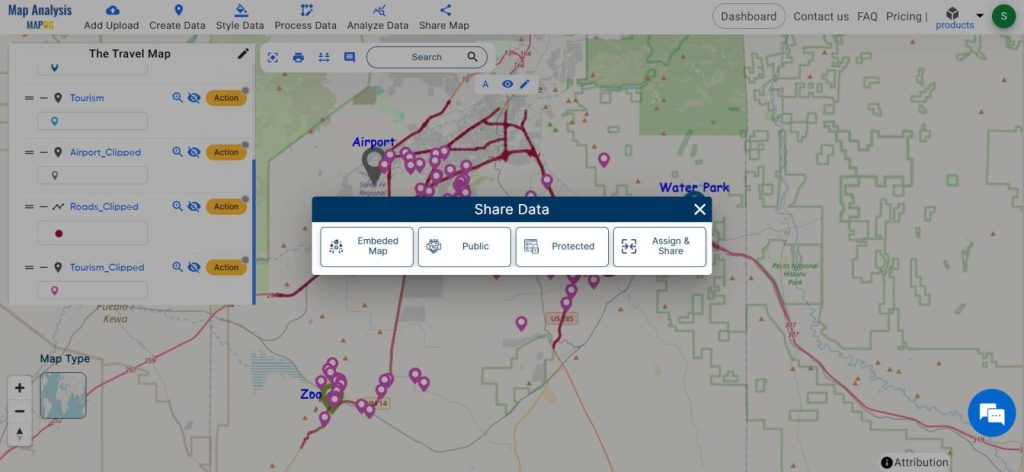 The Travel Map: Navigate Your Journeys:  : share