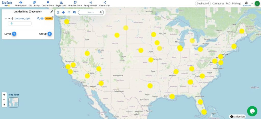 Mapping Locations : Geocoder