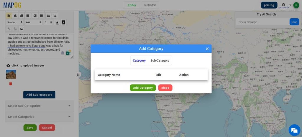 Story Maps - Ancient Indian Universities